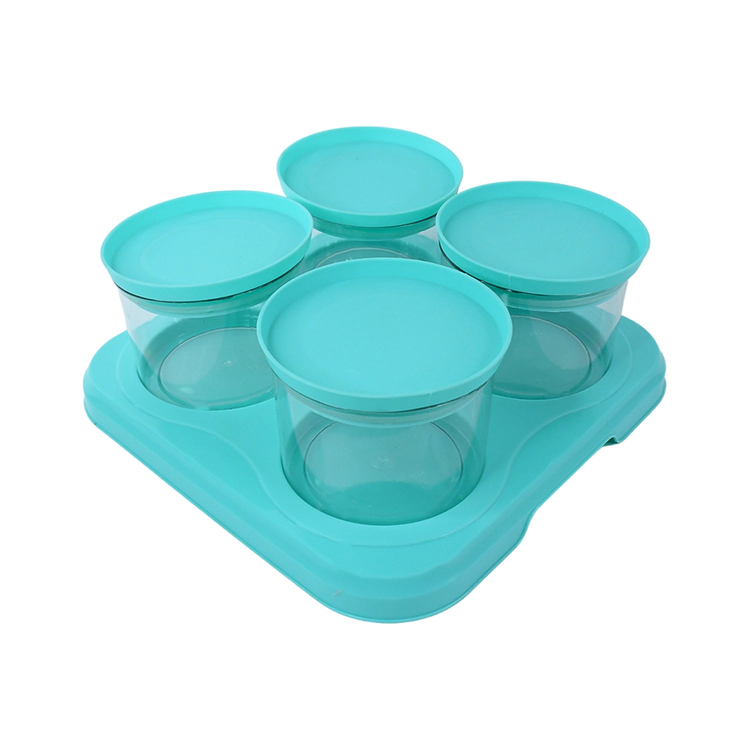 Airtight Container Jar 4 Pc Set With Stylish Tray for Kitchen Unbreakable Jar Set for Multipurpose Storage ( Mukhwas Dani ) Airtight Container Jar 4 Pc Set With Stylish Tray for Kitchen Unbreakable Jar Set for Multipurpose Storage ( Mukhwas Dani )